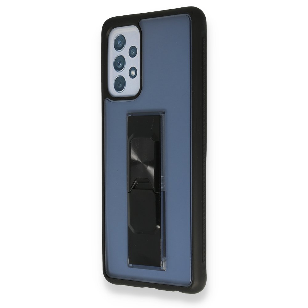 Newface Samsung Galaxy A72 Kılıf Toronto Silikon - Mavi