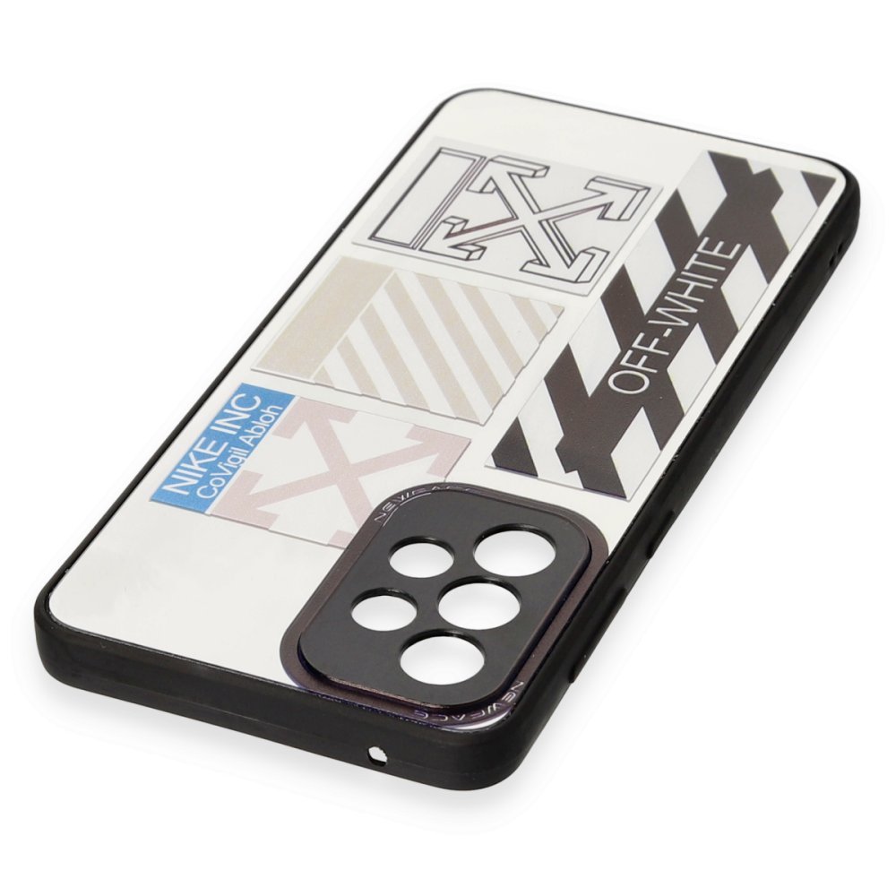 Newface Samsung Galaxy A73 5G Kılıf Mirror Desenli Kapak - Mirror - 6