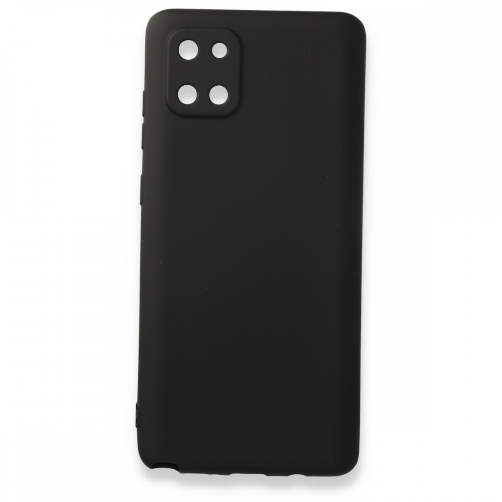 Newface Samsung Galaxy A81 / Note 10 Lite Kılıf First Silikon - Siyah