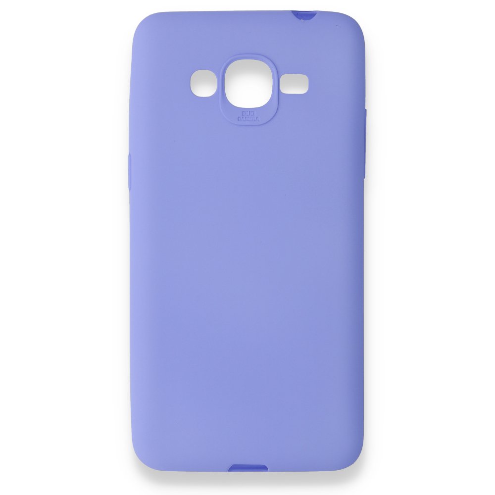 Newface Samsung Galaxy G530 / Grand Prime Kılıf First Silikon - Lila