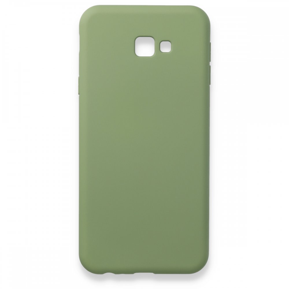 Newface Samsung Galaxy J4 Plus Kılıf Nano içi Kadife Silikon - Yeşil