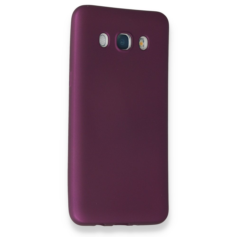 Newface Samsung Galaxy J7 2016 / J710 Kılıf First Silikon - Mürdüm