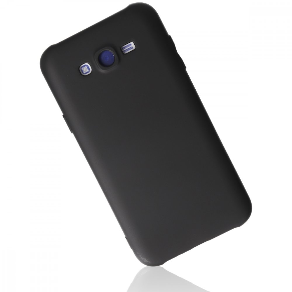 Newface Samsung Galaxy J7 Kılıf First Silikon - Siyah