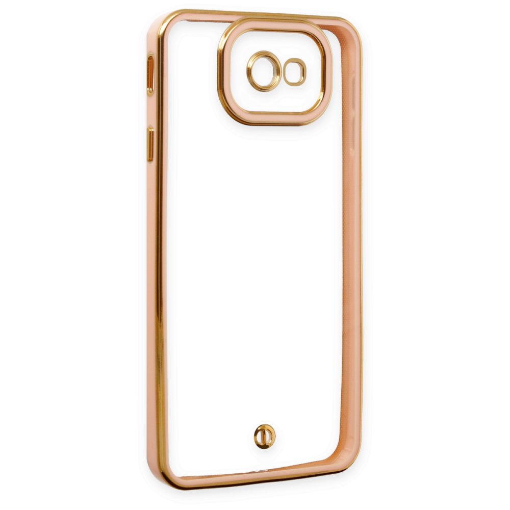 Newface Samsung Galaxy J7 Prime Kılıf Liva Lens Silikon - Rose