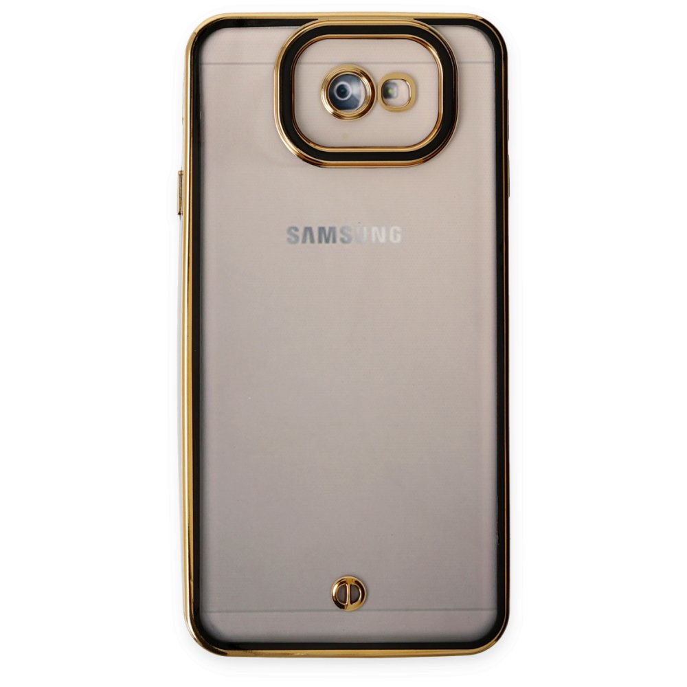 Newface Samsung Galaxy J7 Prime Kılıf Liva Lens Silikon - Siyah