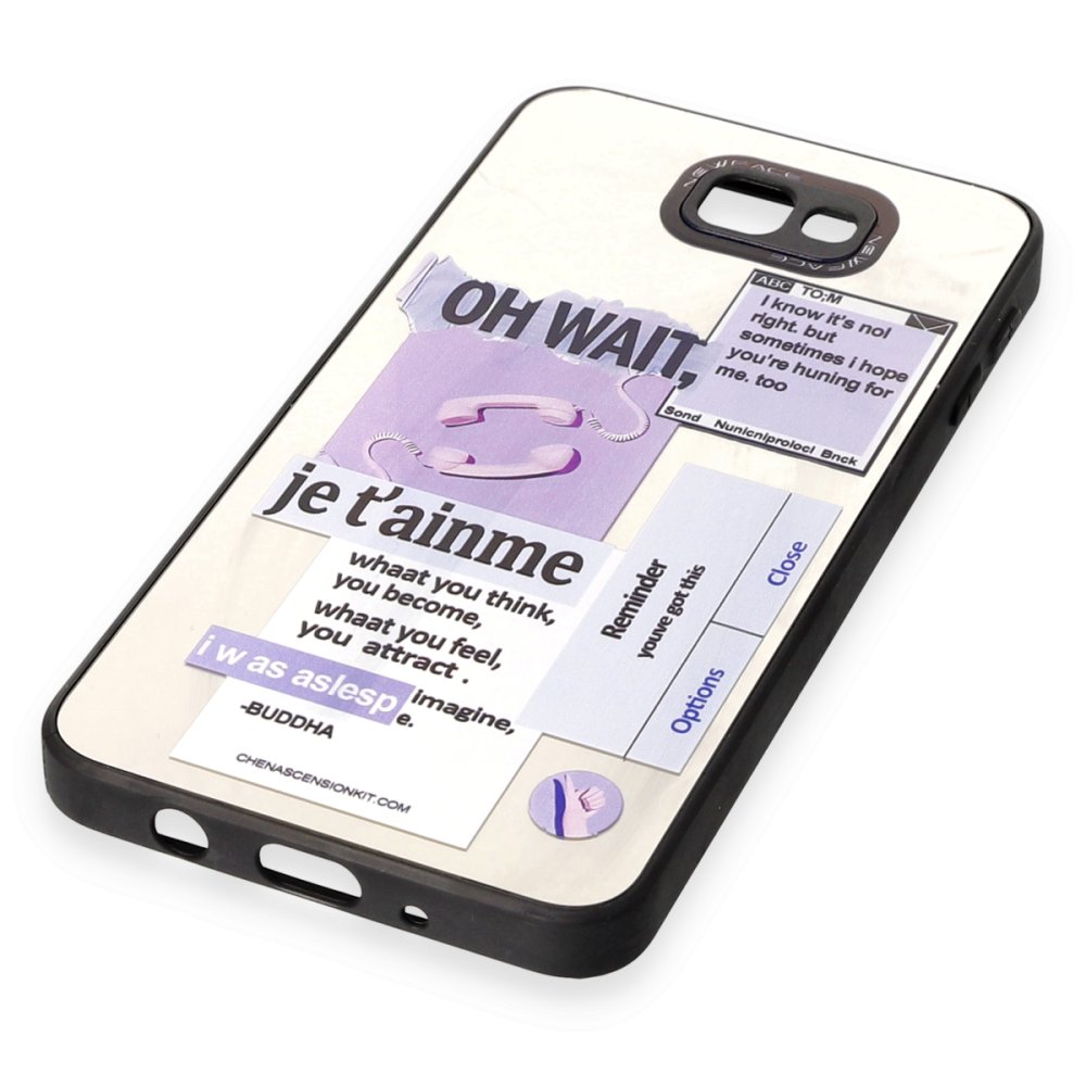 Newface Samsung Galaxy J7 Prime Kılıf Mirror Desenli Kapak - Mirror - 4