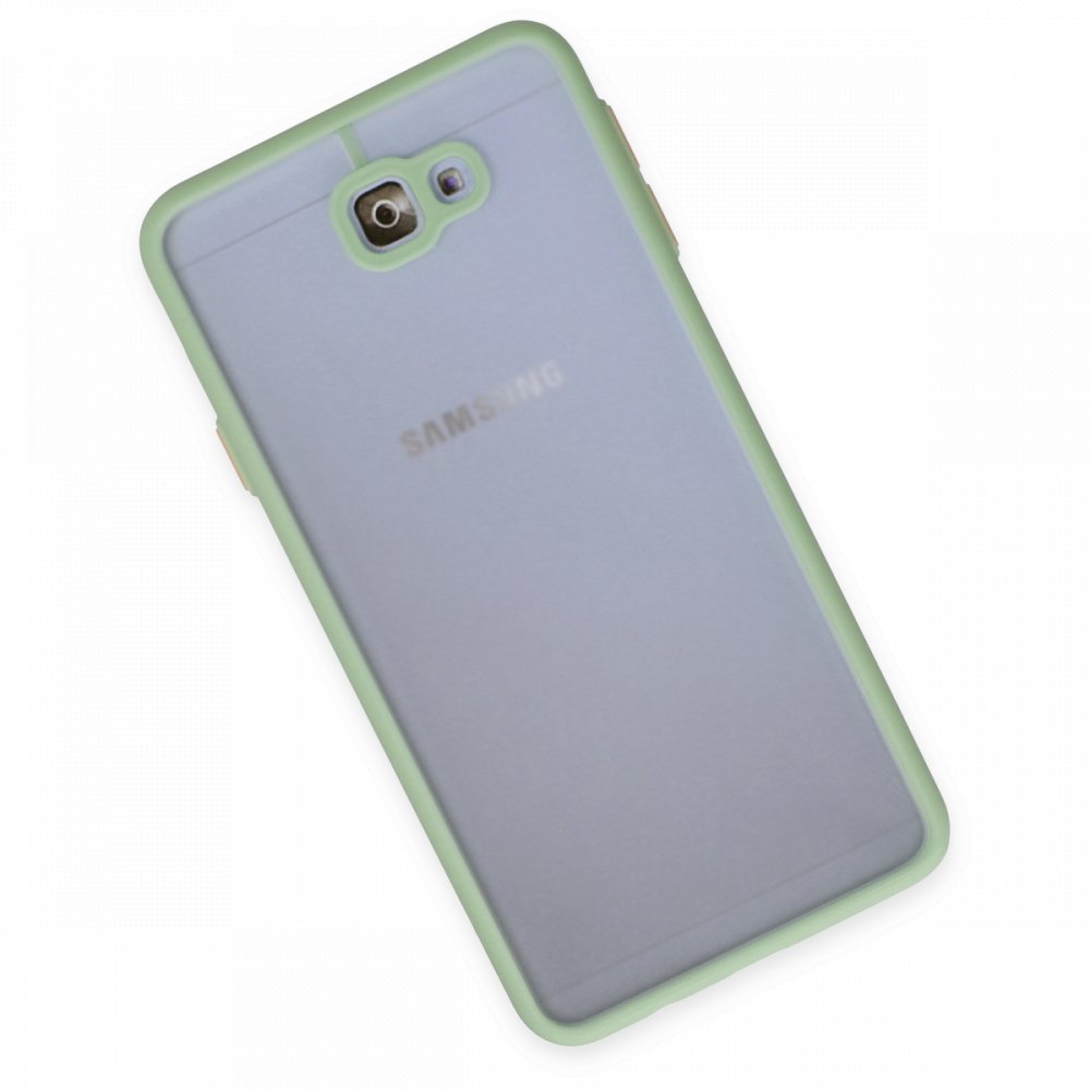 Newface Samsung Galaxy J7 Prime Kılıf Montreal Silikon Kapak - Turkuaz