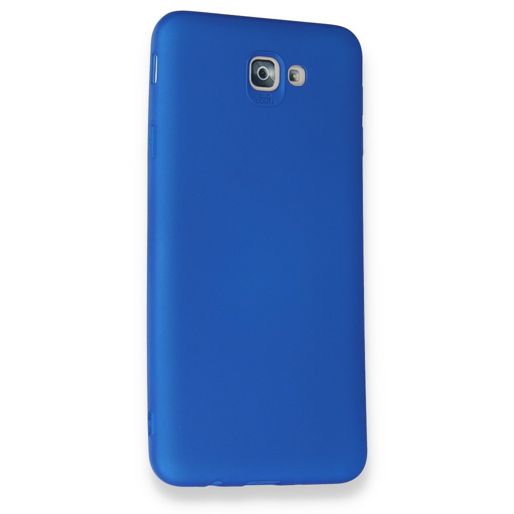 Newface Samsung Galaxy J7 Prime Kılıf First Silikon - Mavi