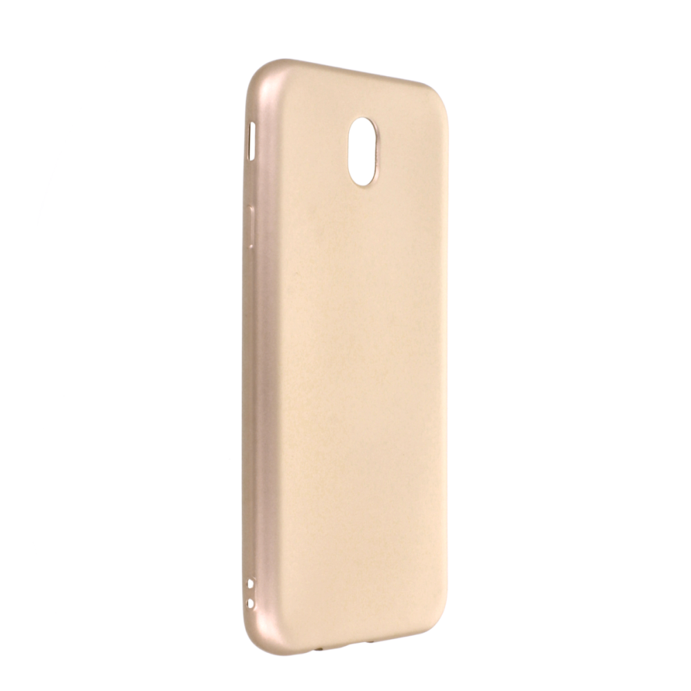 Newface Samsung Galaxy J7 Pro / J730 Kılıf First Silikon - Gold