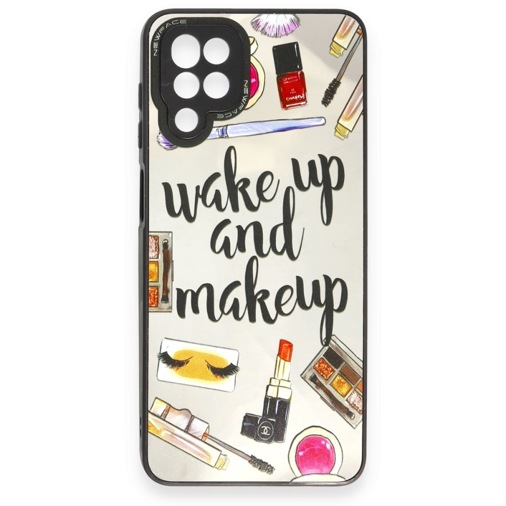 Newface Samsung Galaxy M12 Kılıf Mirror Desenli Kapak - Mirror - 3