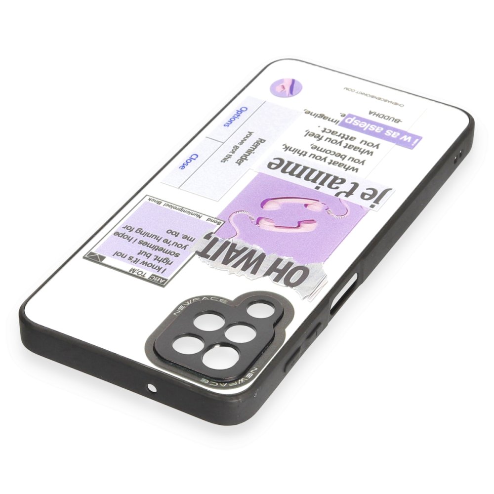 Newface Samsung Galaxy M12 Kılıf Mirror Desenli Kapak - Mirror - 4