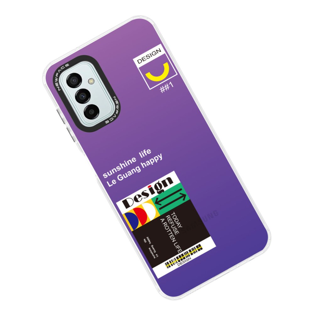 Newface Samsung Galaxy M13 Kılıf Estoril Desenli Kapak - Estoril - 4