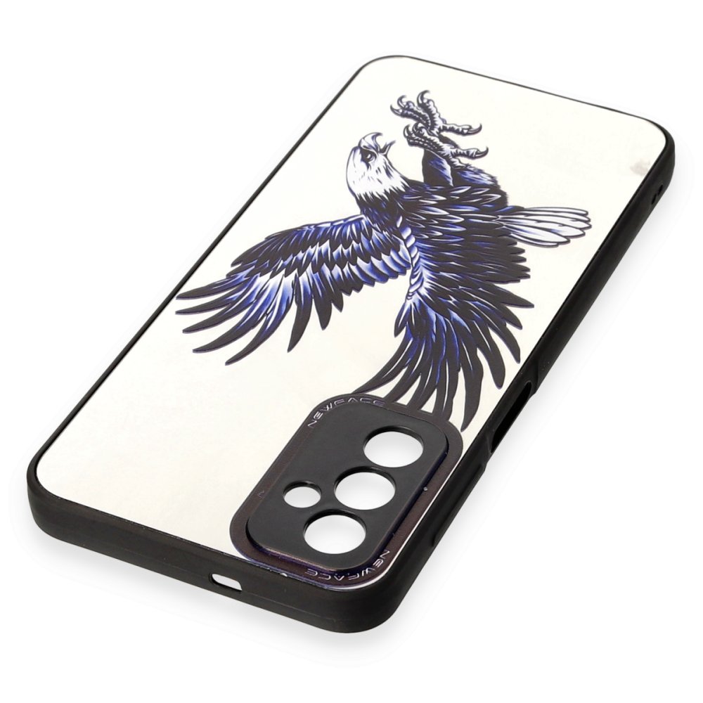 Newface Samsung Galaxy M13 Kılıf Mirror Desenli Kapak - Mirror - 1