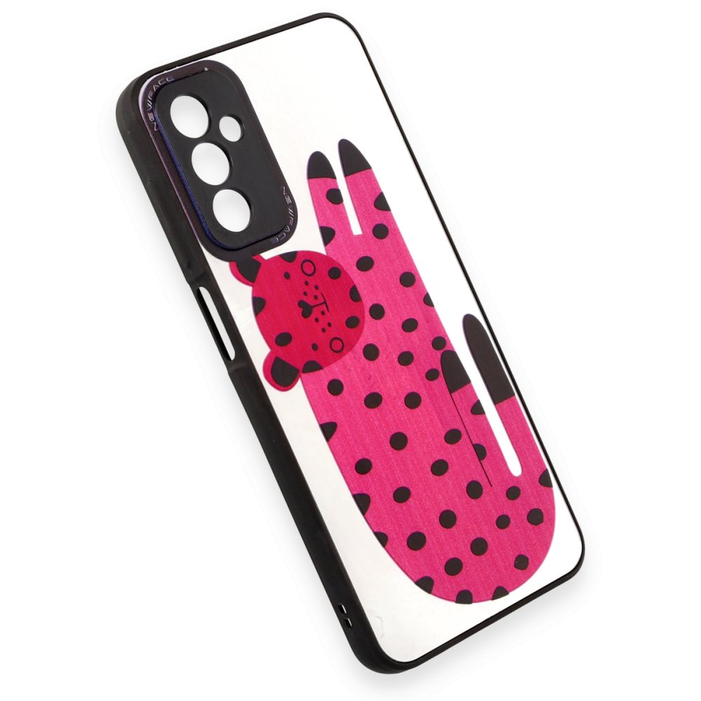 Newface Samsung Galaxy M13 Kılıf Mirror Desenli Kapak - Mirror - 12