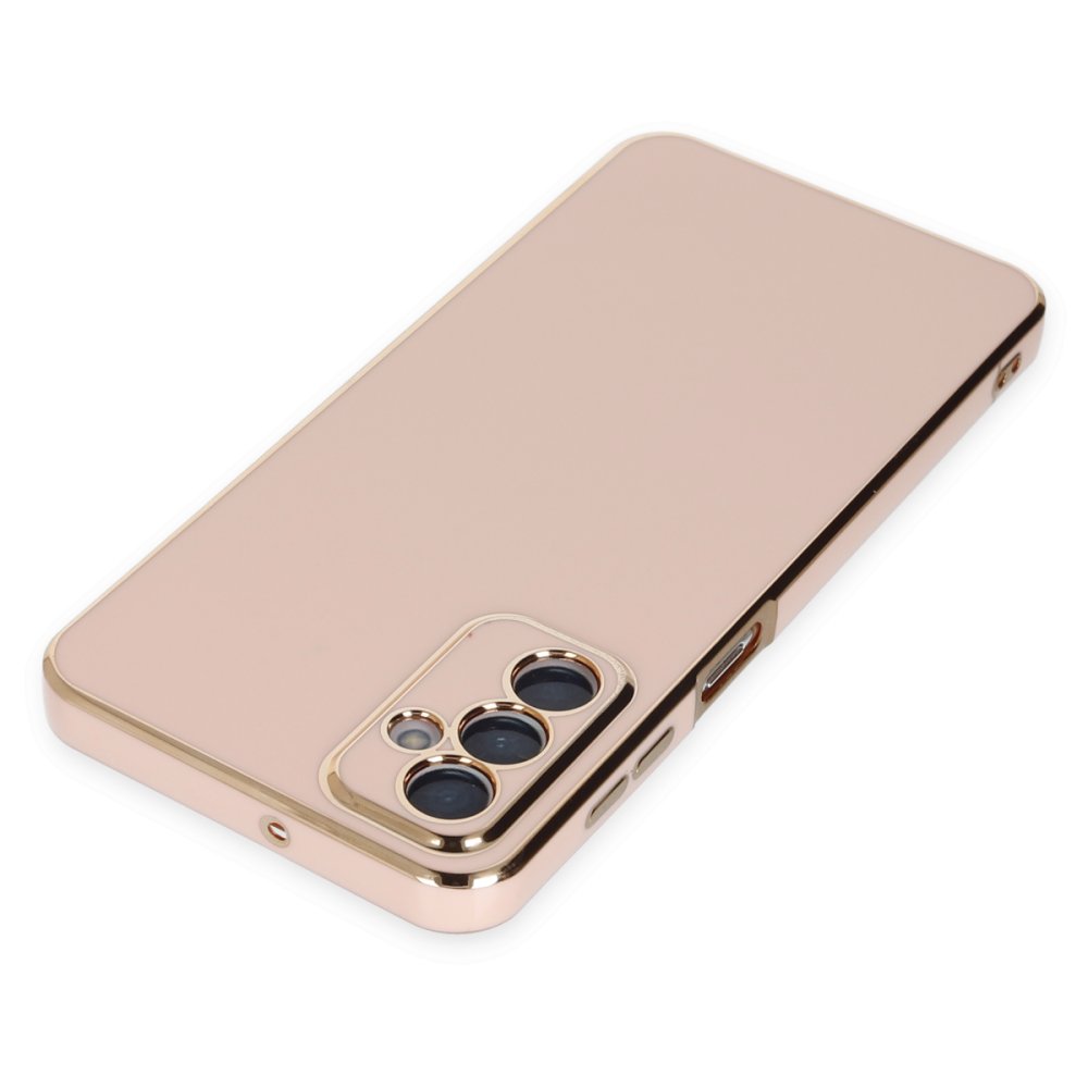 Newface Samsung Galaxy M13 Kılıf Volet Silikon - Pembe