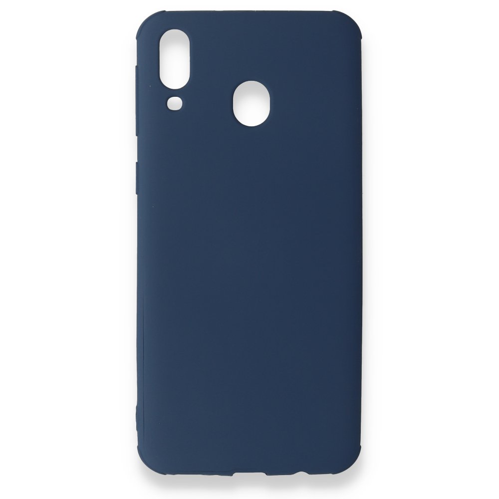 Newface Samsung Galaxy M20 Kılıf First Silikon - Mor