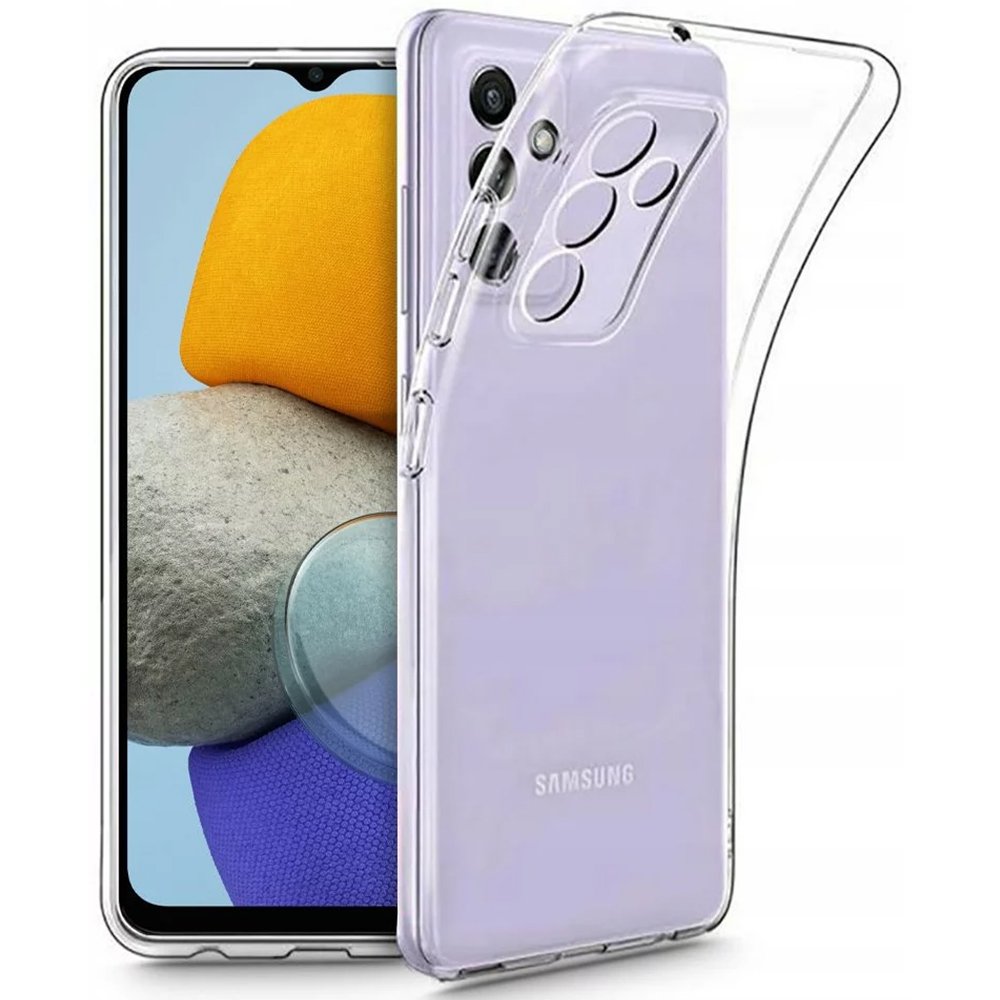 Newface Samsung Galaxy M13 Kılıf Lüx Şeffaf Silikon