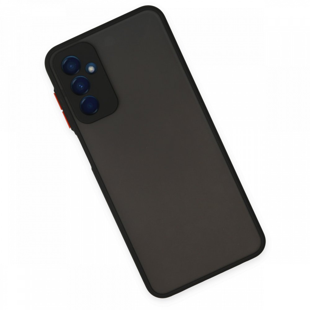 Newface Samsung Galaxy M23 Kılıf Montreal Silikon Kapak - Siyah