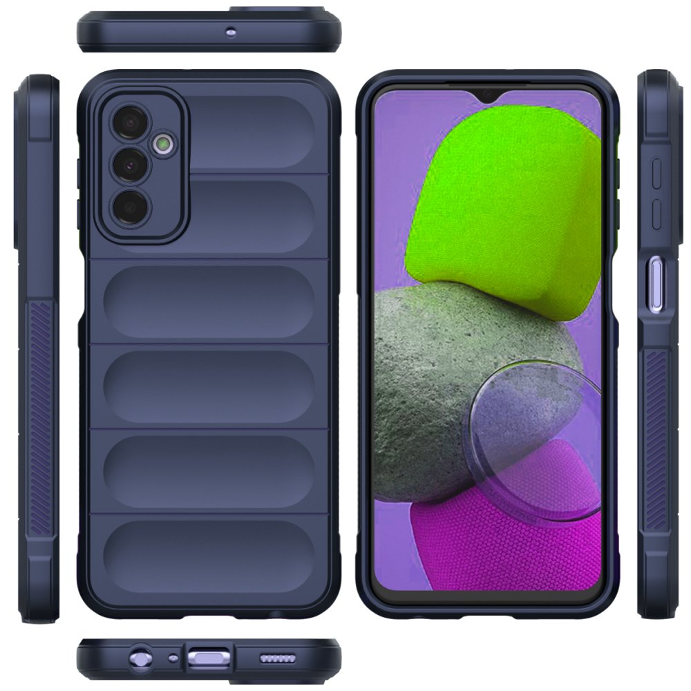 Newface Samsung Galaxy M23 Kılıf Optimum Silikon - Lacivert