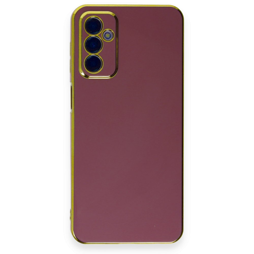 Newface Samsung Galaxy M23 Kılıf Volet Silikon - Kırmızı