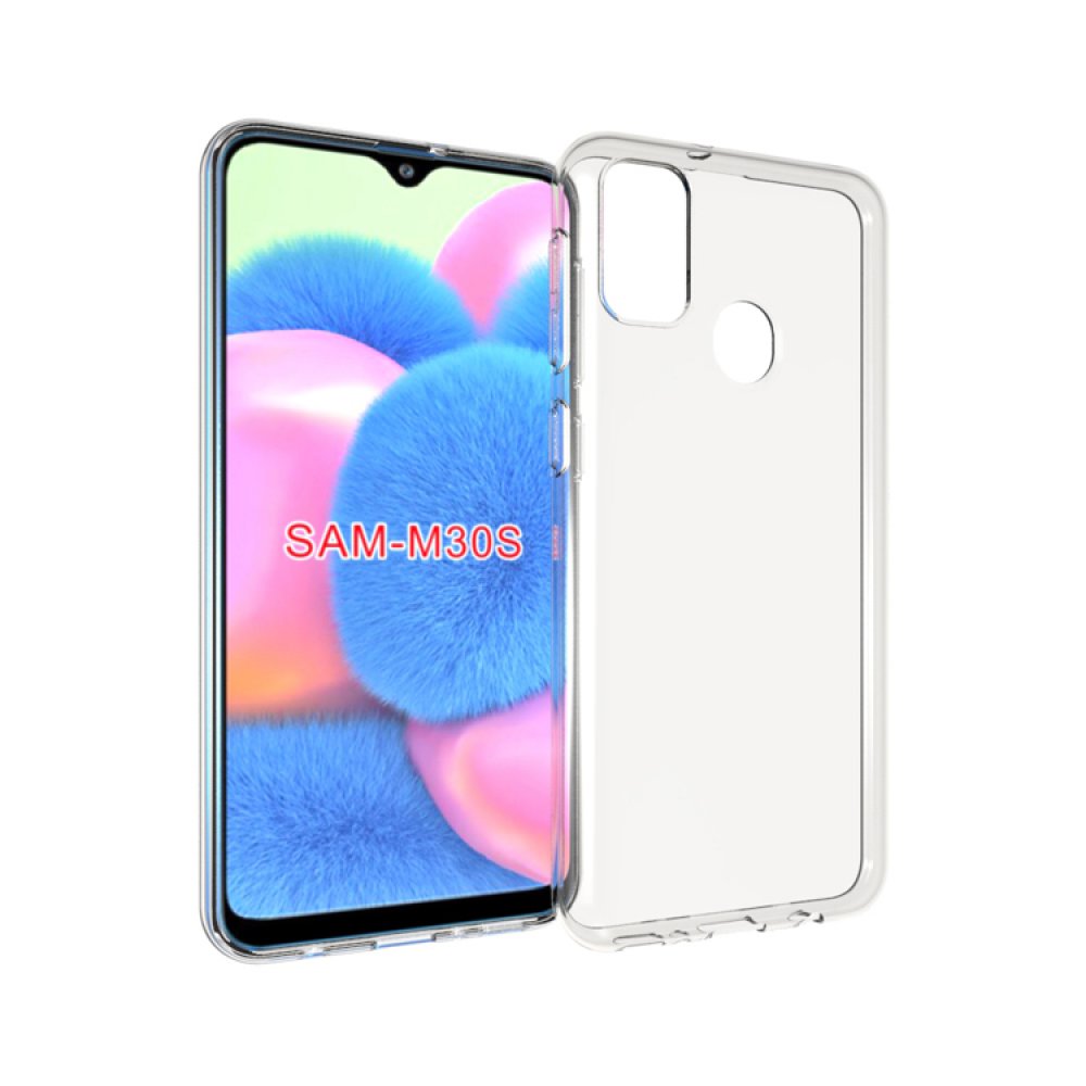 Newface Samsung Galaxy M21 Kılıf Lüx Şeffaf Silikon