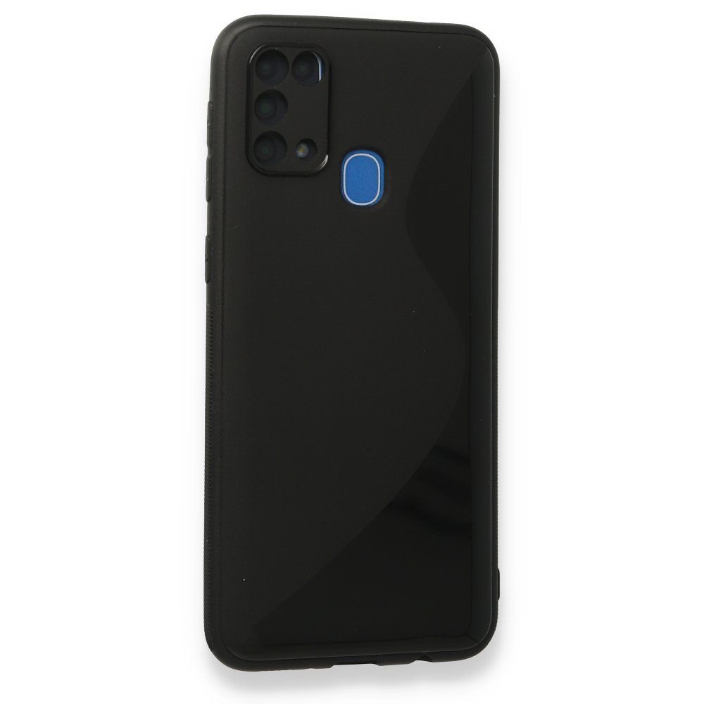 Newface Samsung Galaxy M31 Kılıf S Silikon - Siyah
