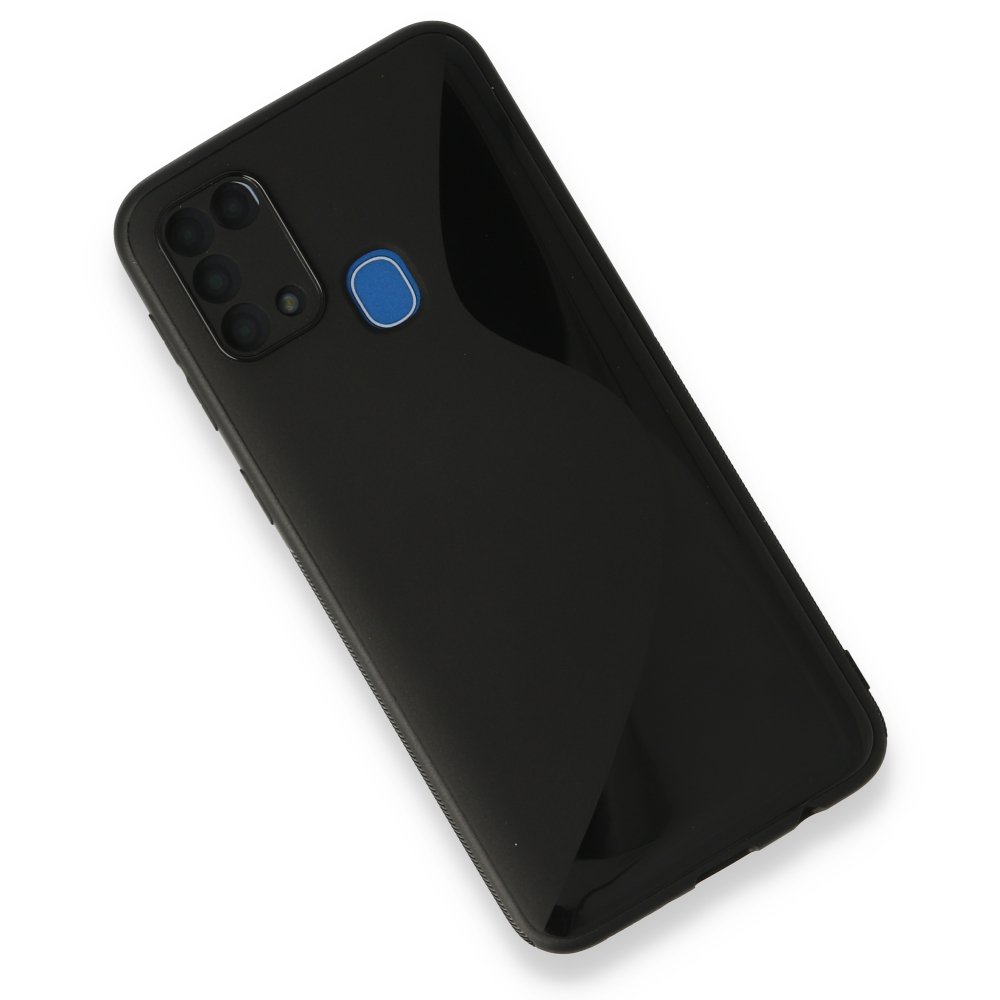 Newface Samsung Galaxy M31 Kılıf S Silikon - Siyah