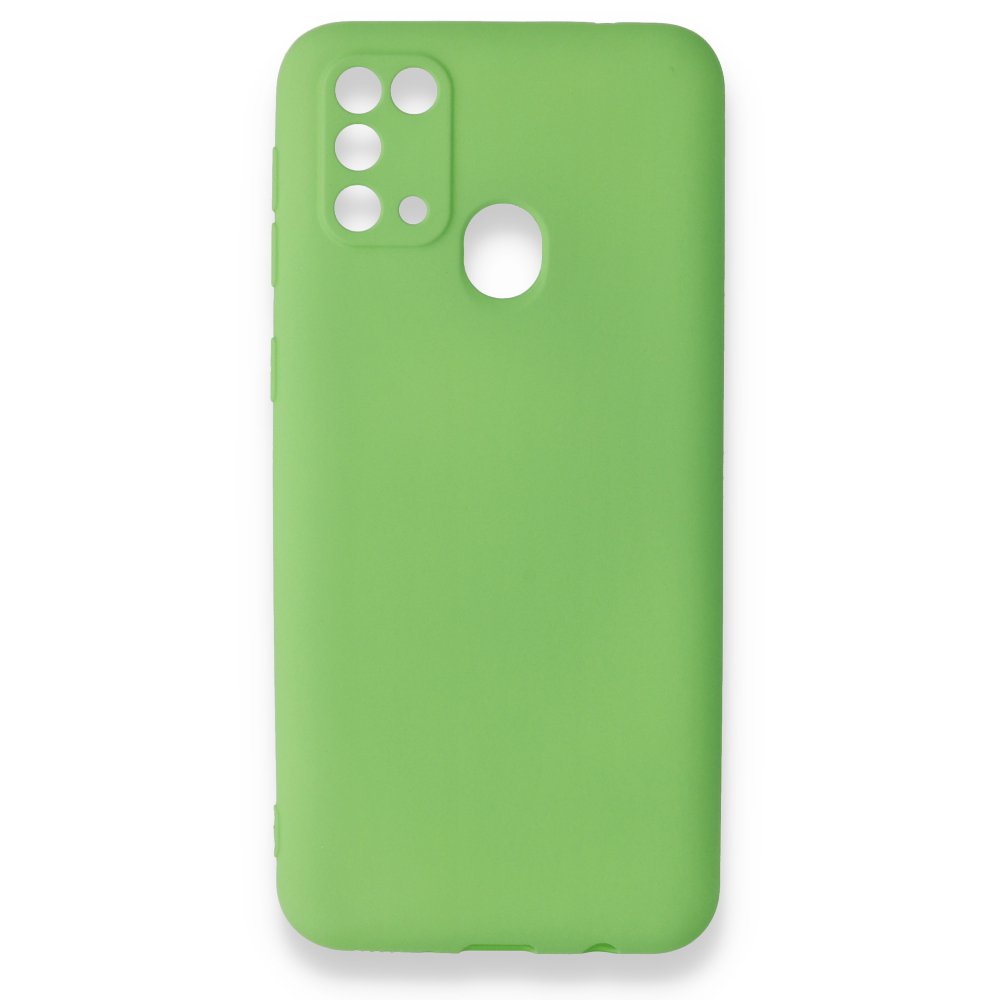 Newface Samsung Galaxy M31 Kılıf First Silikon - Yeşil