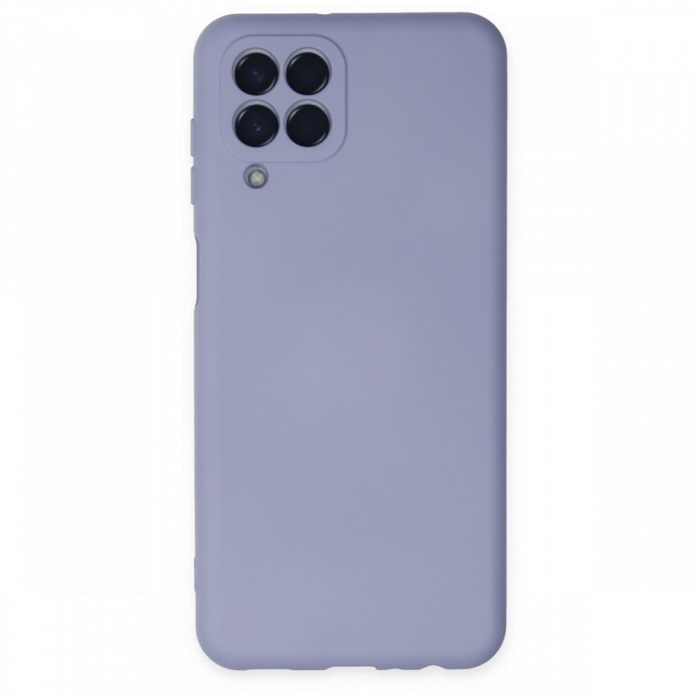 Newface Samsung Galaxy M33 Kılıf Nano içi Kadife Silikon - Lila