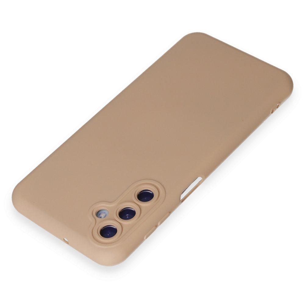 Newface Samsung Galaxy M34 5G Kılıf Nano içi Kadife Silikon - Pudra