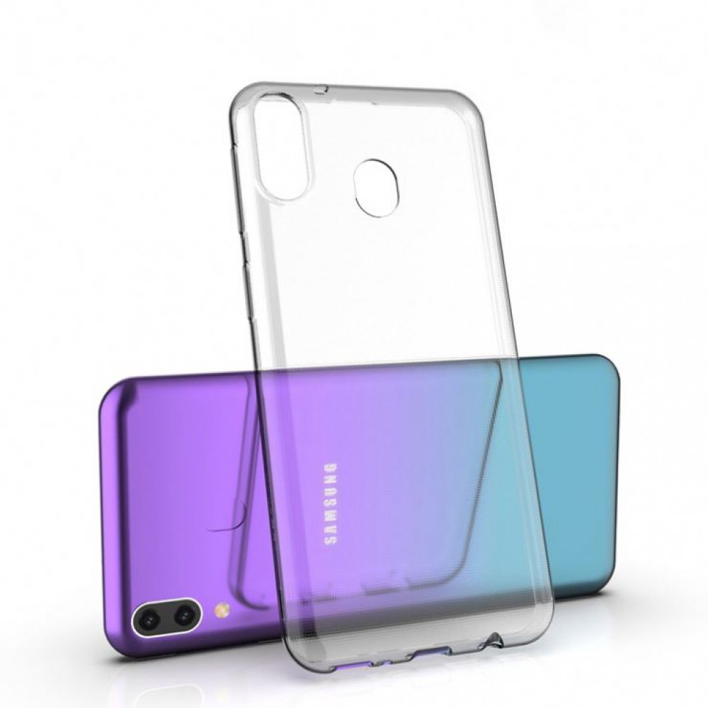 Newface Samsung Galaxy A60 Kılıf Lüx Şeffaf Silikon