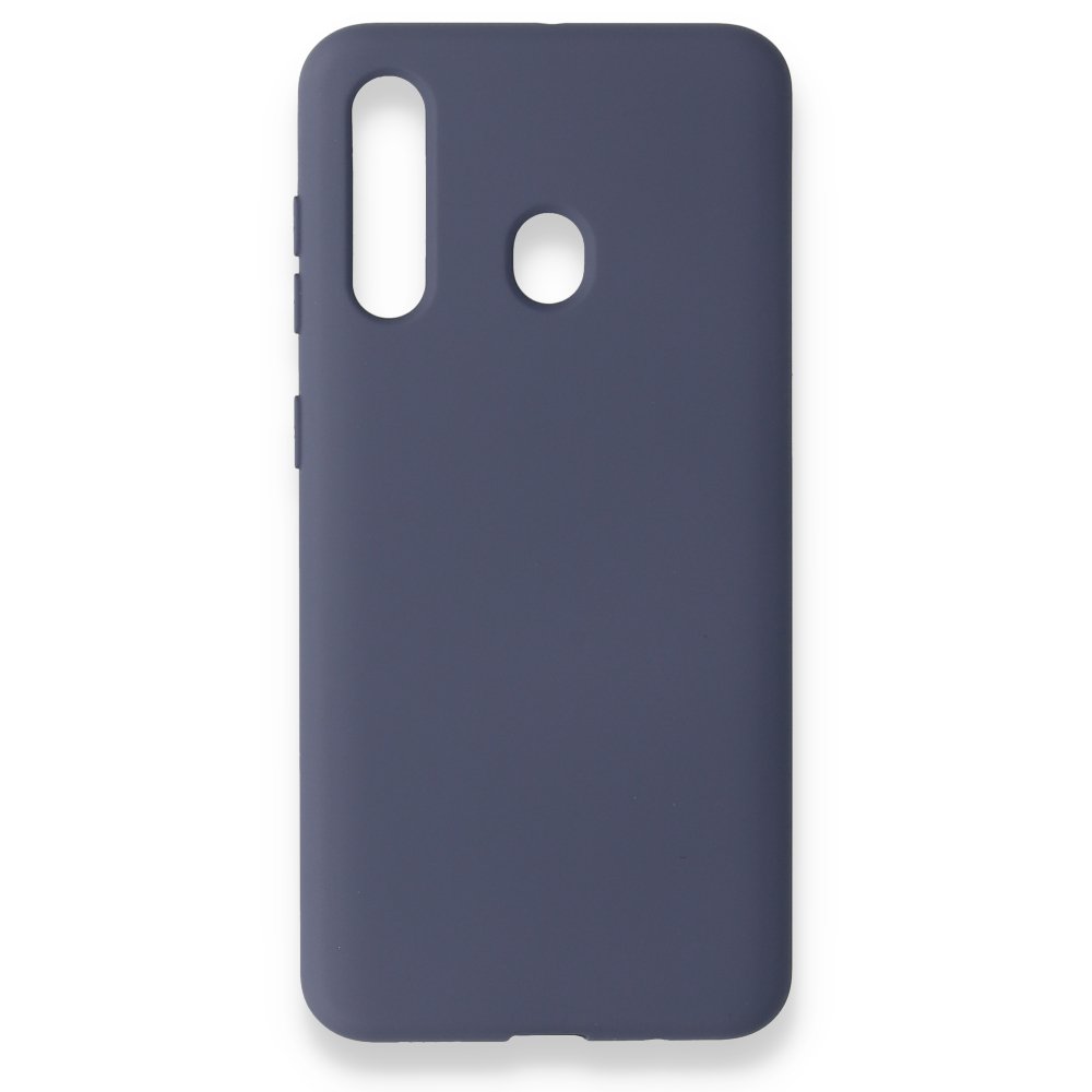 Newface Samsung Galaxy M40 Kılıf Nano içi Kadife Silikon - Gri