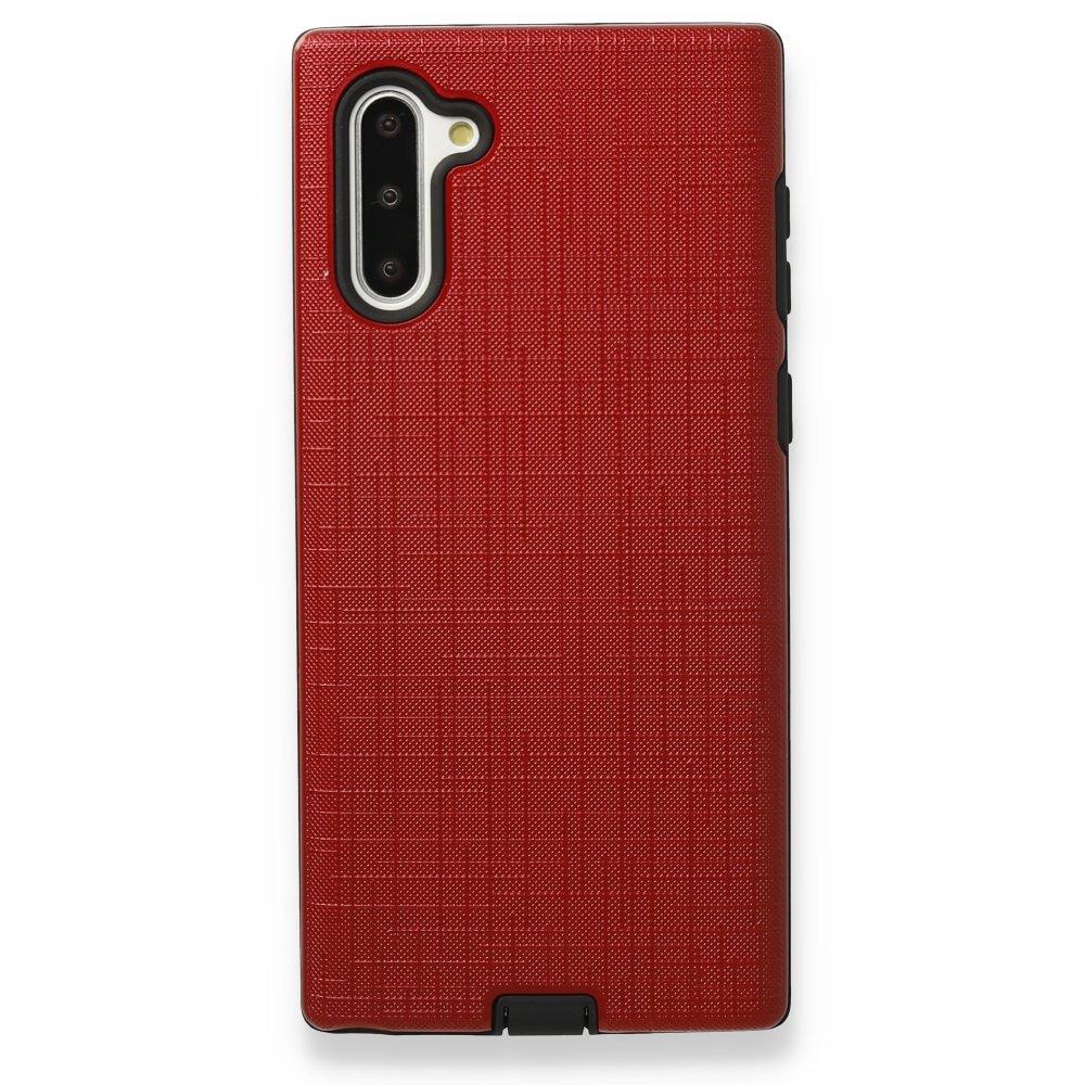 Newface Samsung Galaxy Note 10 Kılıf YouYou Silikon Kapak - Kırmızı