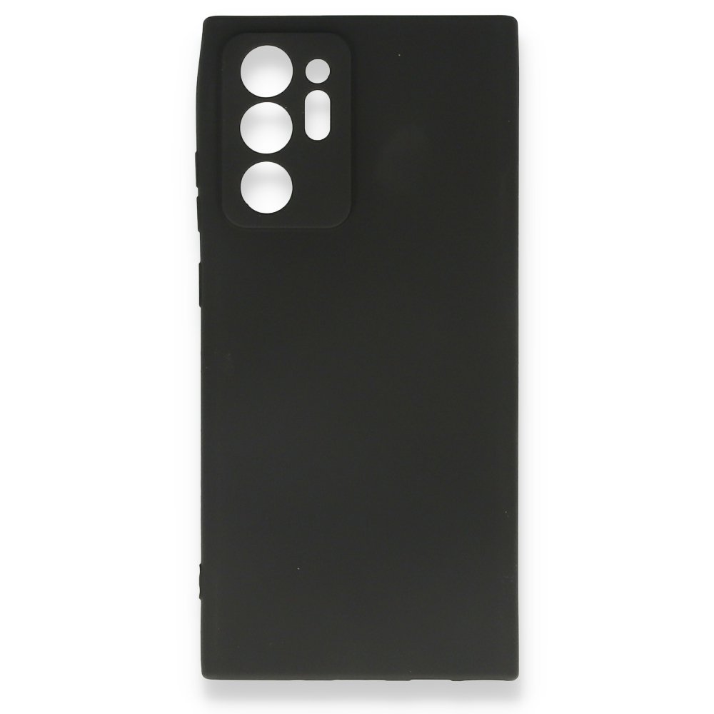 Newface Samsung Galaxy Note 20 Ultra Kılıf First Silikon - Siyah