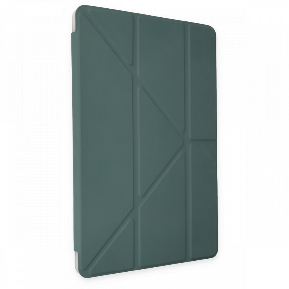Newface iPad 5 Air 9.7 Kılıf Kalemlikli Mars Tablet Kılıfı - Koyu Yeşil