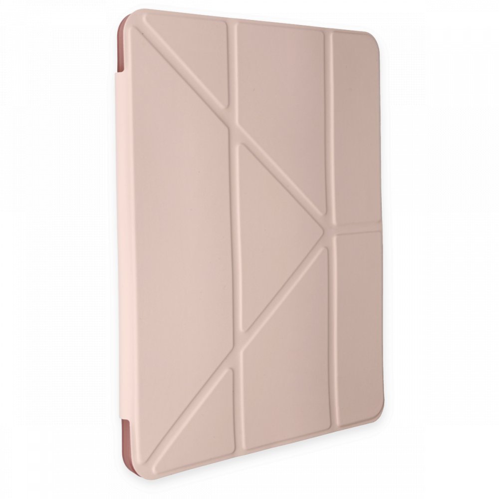 Newface Samsung Galaxy P610 Tab S6 Lite 10.4 Kılıf Kalemlikli Mars Tablet Kılıfı - Rose Gold