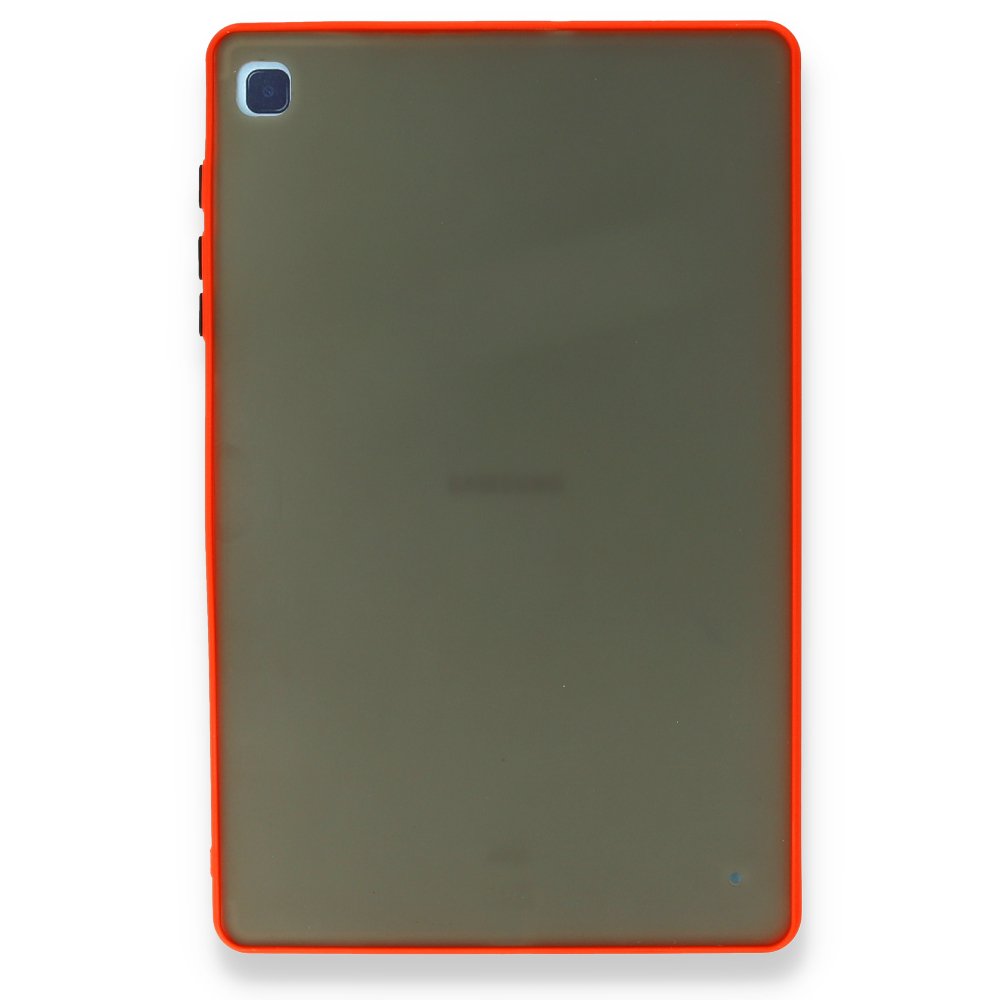 Newface Samsung Galaxy P610 Tab S6 Lite 10.4 Kılıf Tablet Montreal Silikon - Kırmızı