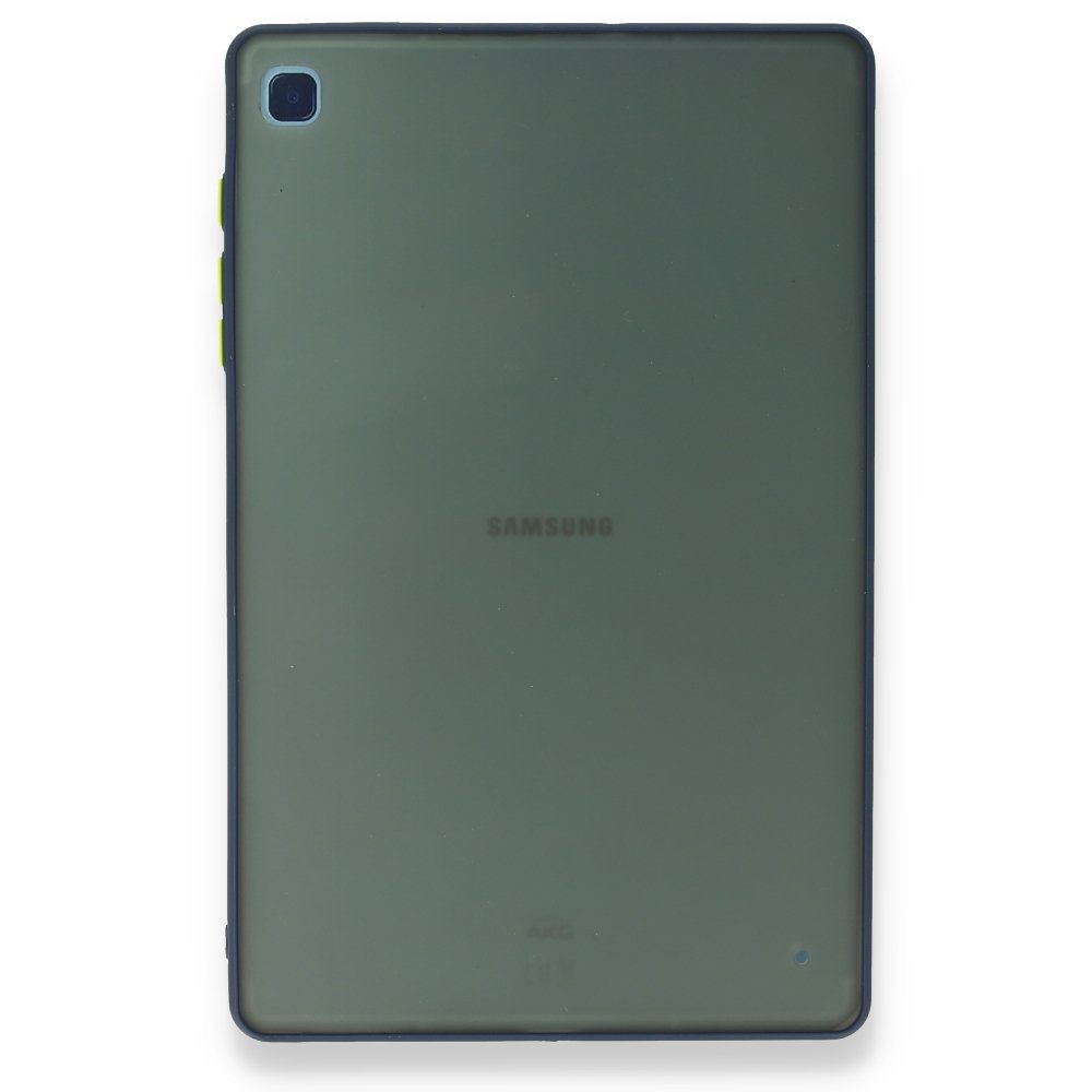 Newface Samsung Galaxy P610 Tab S6 Lite 10.4 Kılıf Tablet Montreal Silikon - Lacivert