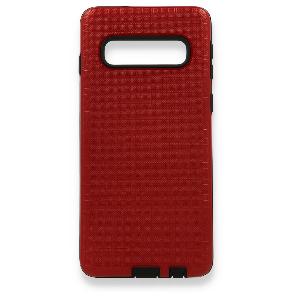 Newface Samsung Galaxy S10 Plus Kılıf YouYou Silikon Kapak - Kırmızı