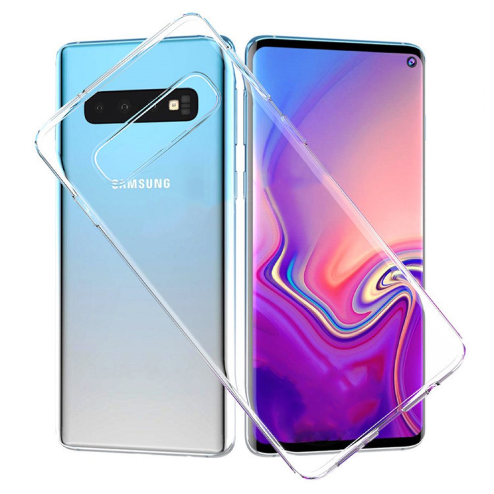 Newface Samsung Galaxy S10 Kılıf Lüx Şeffaf Silikon