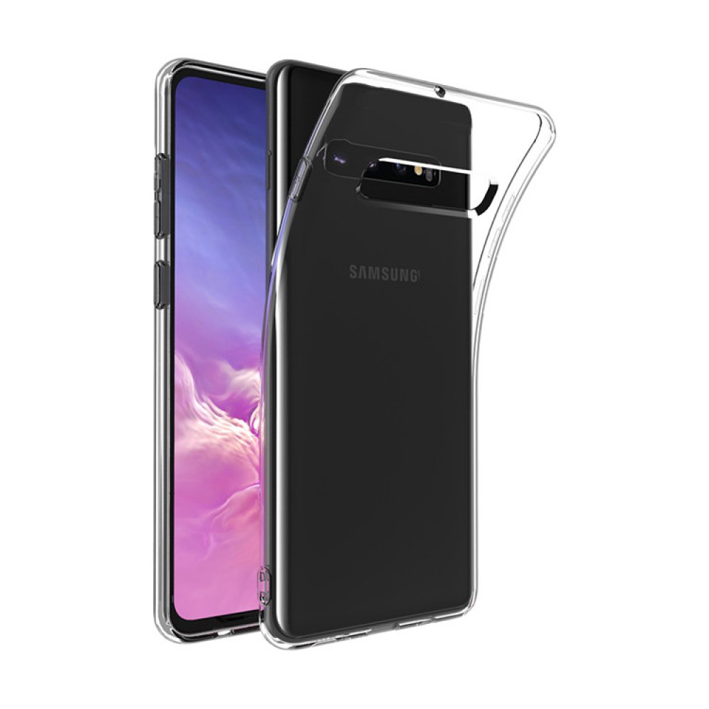 Newface Samsung Galaxy S10 Plus Kılıf Lüx Şeffaf Silikon