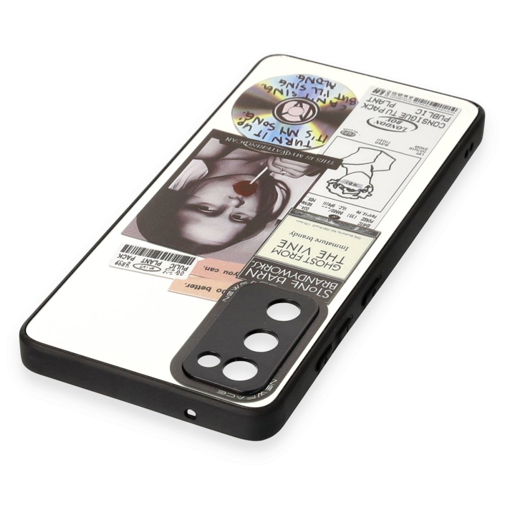 Newface Samsung Galaxy S20 FE Kılıf Mirror Desenli Kapak - Mirror - 2