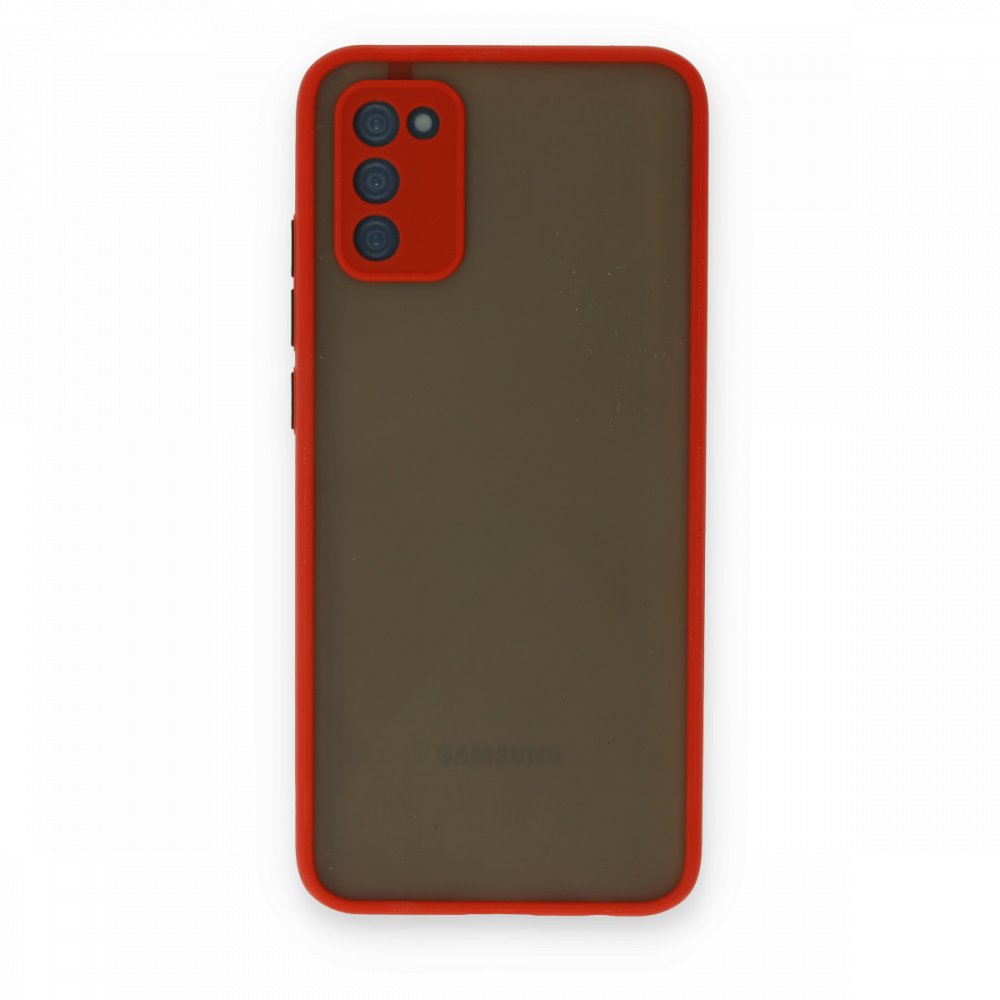 Newface Samsung Galaxy S20 FE Kılıf Montreal Silikon Kapak - Kırmızı