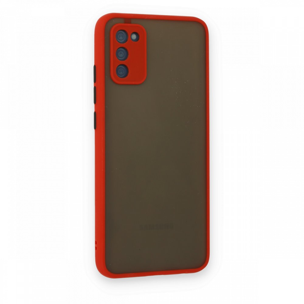 Newface Samsung Galaxy S20 FE Kılıf Montreal Silikon Kapak - Kırmızı