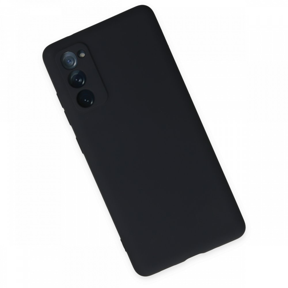Newface Samsung Galaxy S20 FE Kılıf Nano içi Kadife Silikon - Lacivert