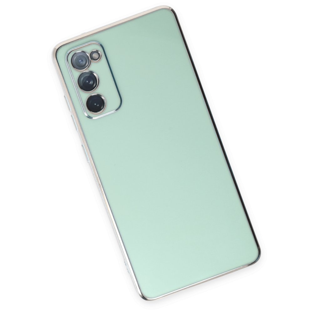 Newface Samsung Galaxy S20 FE Kılıf Volet Silikon - Açık Yeşil