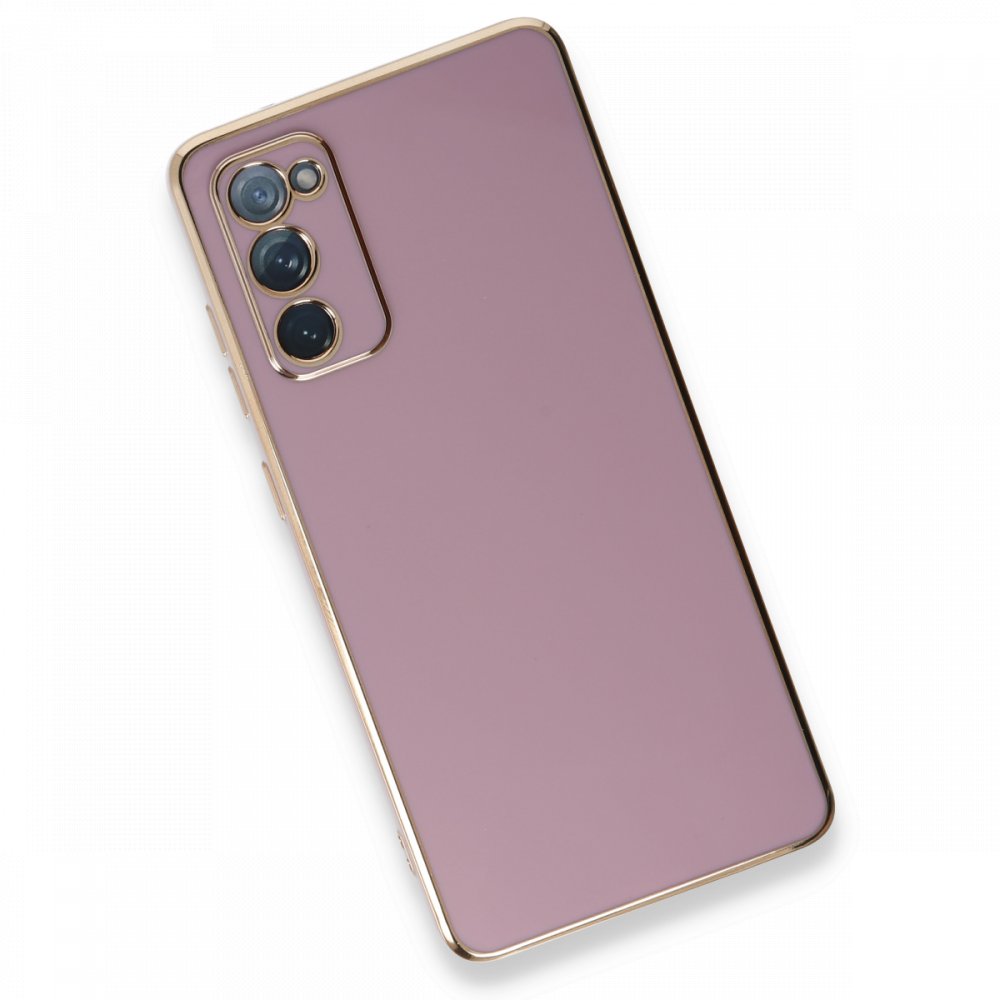 Newface Samsung Galaxy S20 FE Kılıf Volet Silikon - Mor