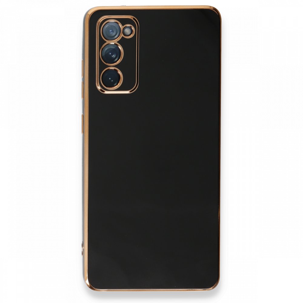 Newface Samsung Galaxy S20 FE Kılıf Volet Silikon - Siyah