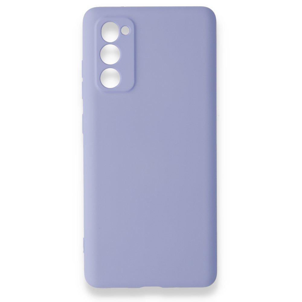 Newface Samsung Galaxy S20 FE Kılıf Nano içi Kadife Silikon - Lila