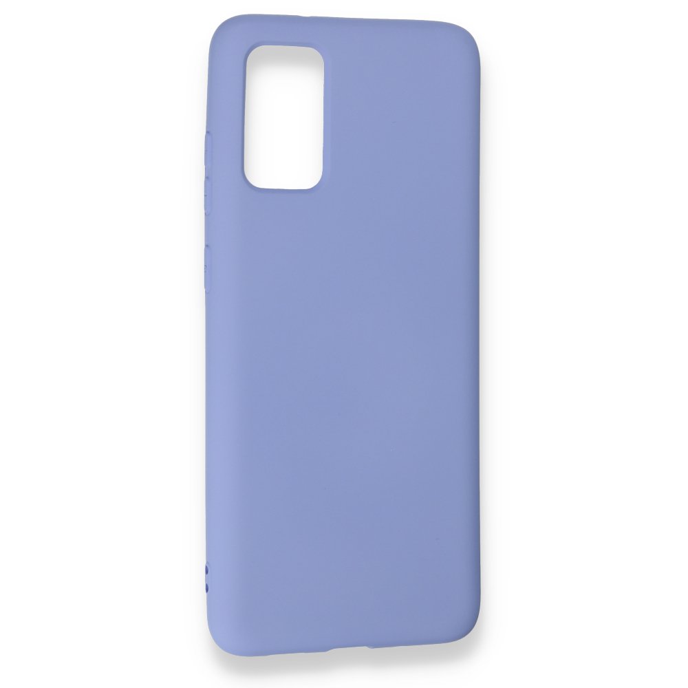 Newface Samsung Galaxy S20 Plus Kılıf Nano içi Kadife Silikon - Lila